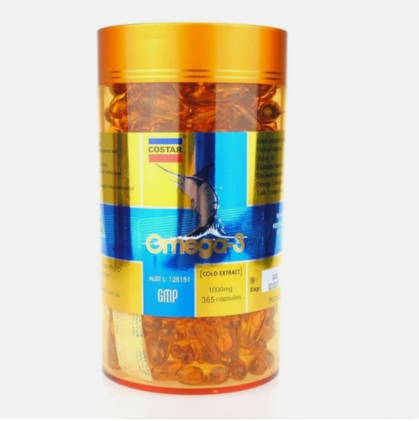 Omega 1000mg capsules
